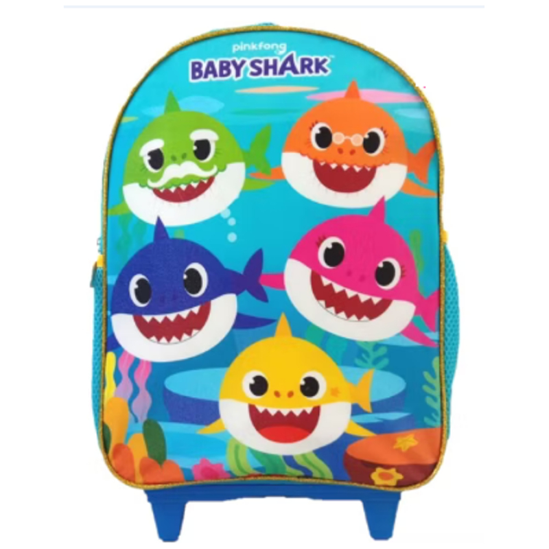 Mochila con ruedas baby shark