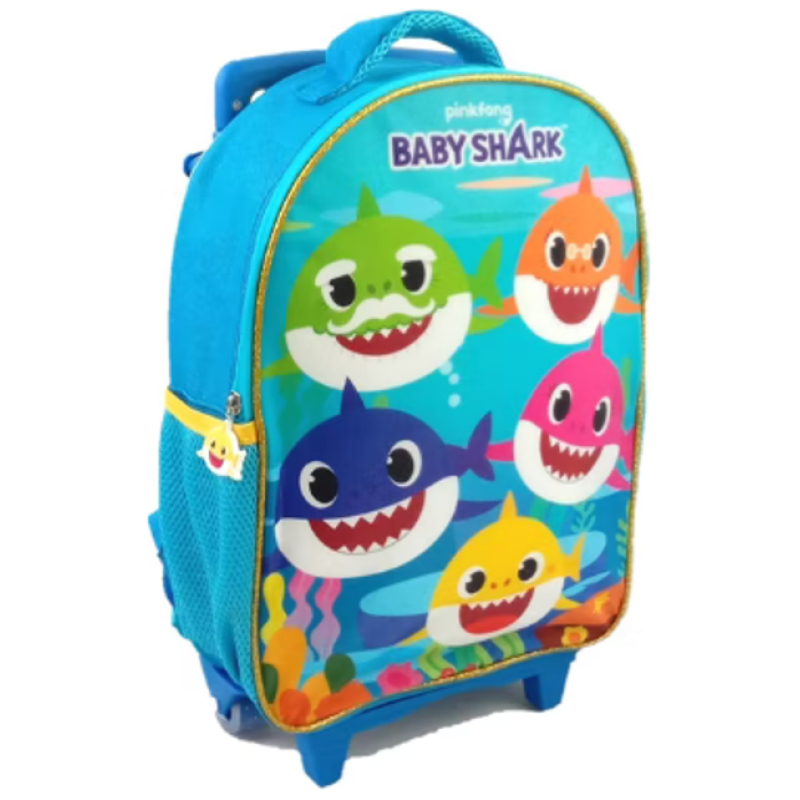 Mochila con ruedas baby shark