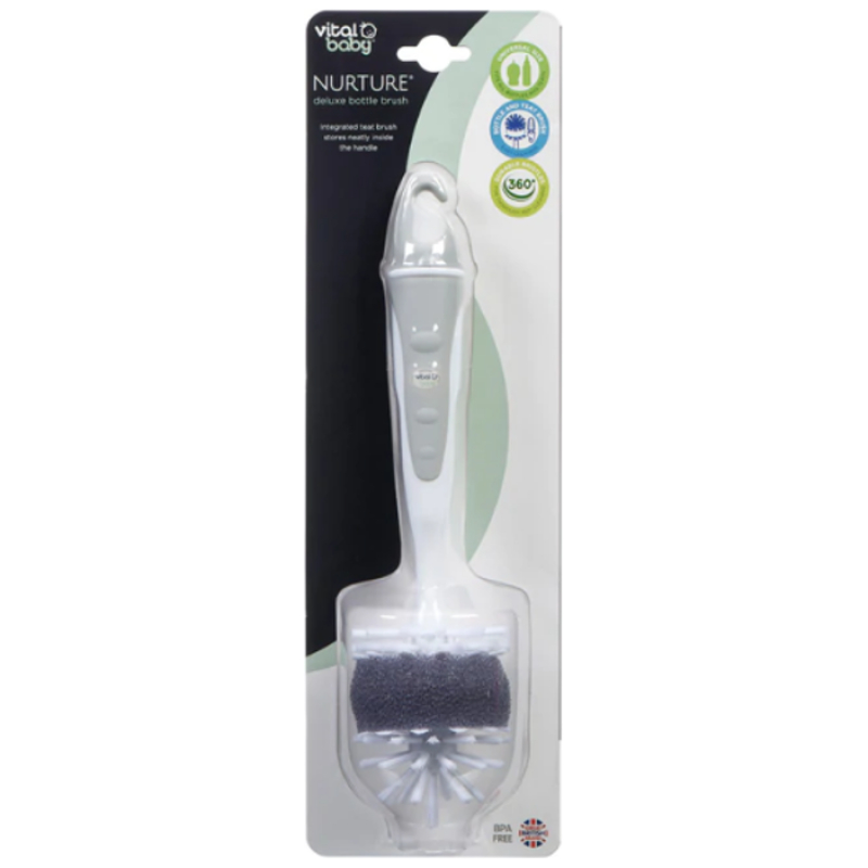 Cepillo para mamaderas vital baby deluxe