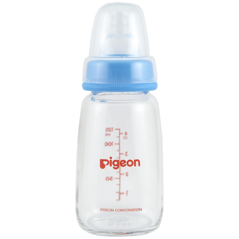 Mamadera boca estándar de vidrio 120ml pigeon