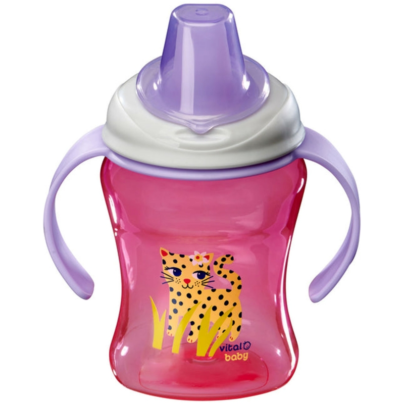 Vaso con boquilla y asas removibles easy sipper vital baby