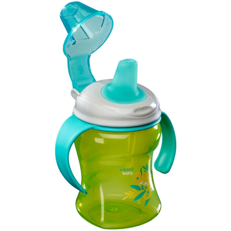 Vaso con boquilla y asas removibles easy sipper vital baby