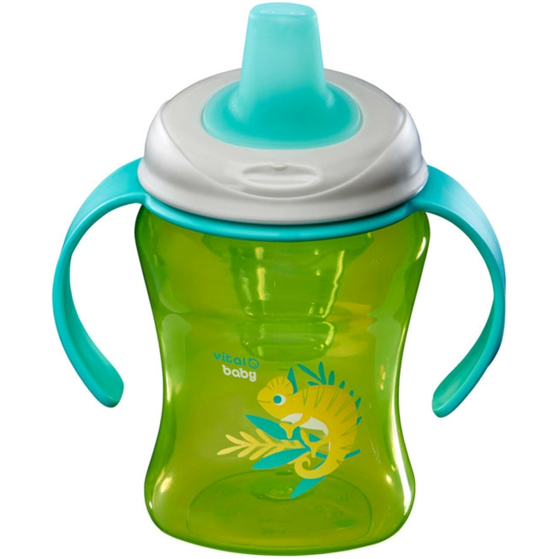 Vaso con boquilla y asas removibles easy sipper vital baby