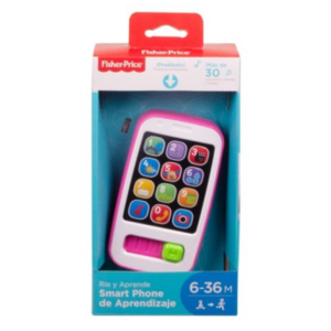 Smartphone de aprendizaje fisher price rosa