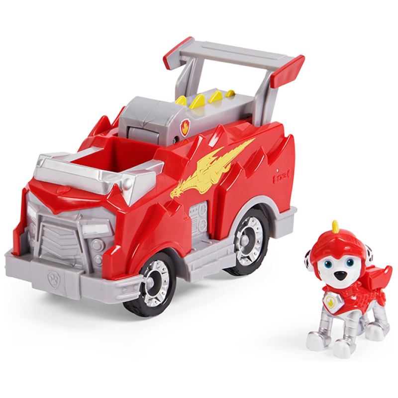 Vehículo paw patrol rescue knights