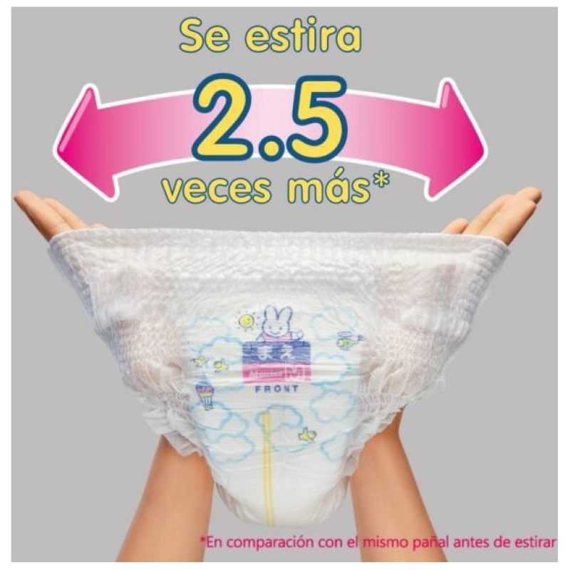 Pañales desechables merries talla nb 60 pcs