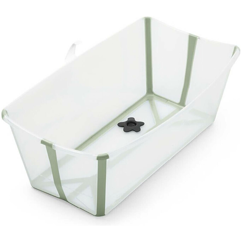 Tina stokke flexi bath transparente verde