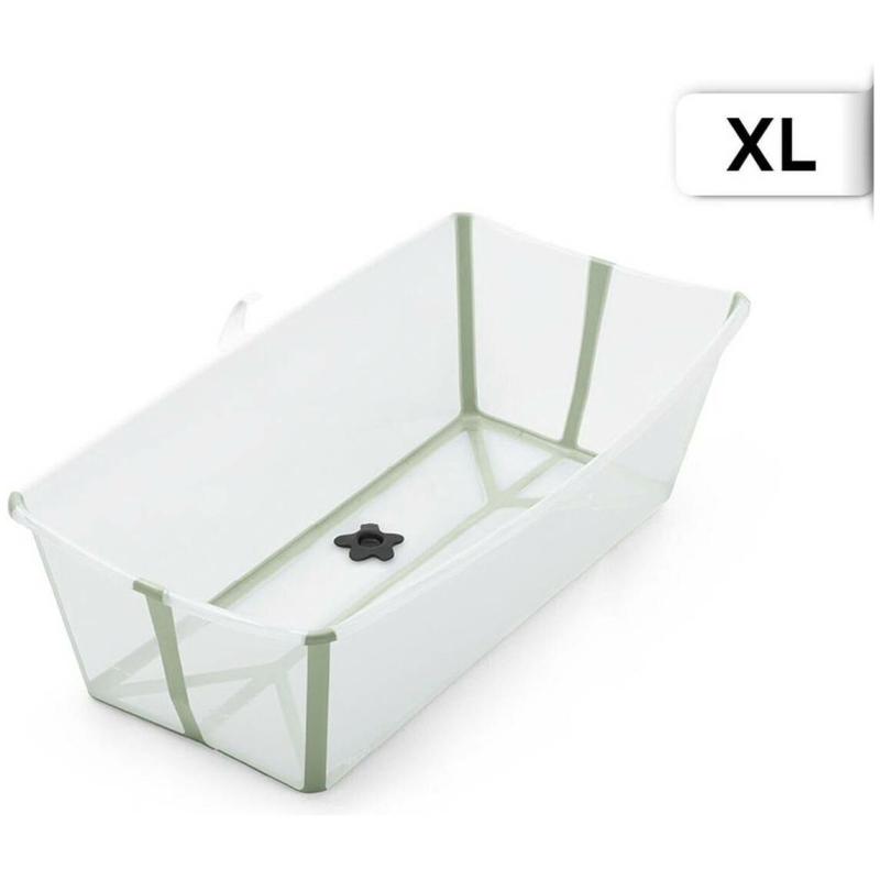 Tina stokke flexi bath xl transparente verde