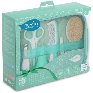 Set de higiene para bebes nuvita verde