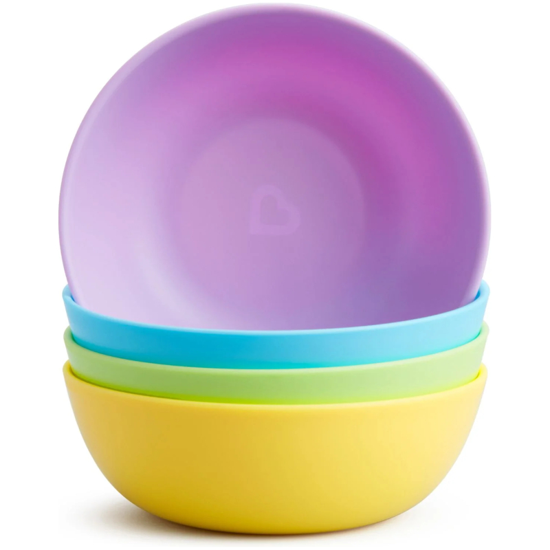 Pack 4 multi bowls colores munchkin