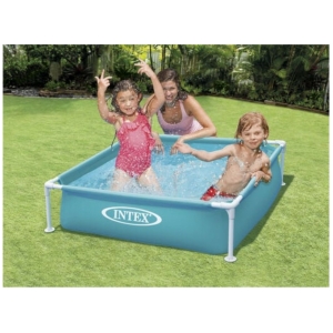 Piscina mini frame pool blue intex