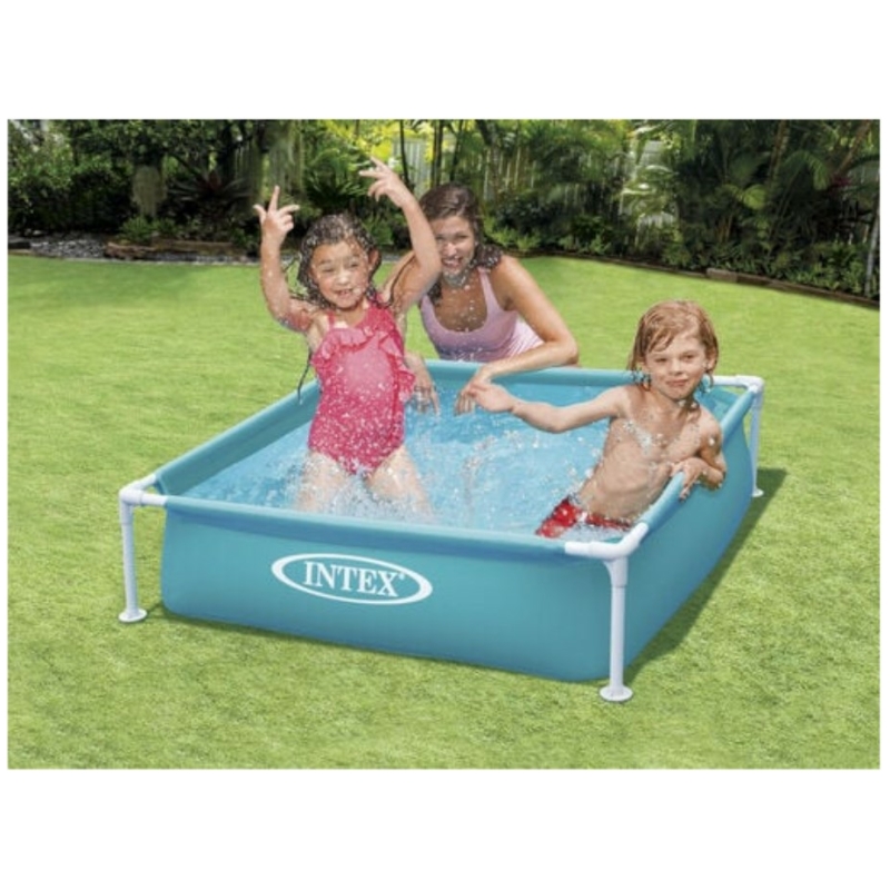 Piscina mini frame pool blue intex