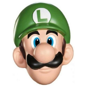 Juguete máscara nintendo luigi