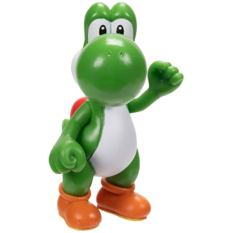 Mini figura articulada yoshi - super mario