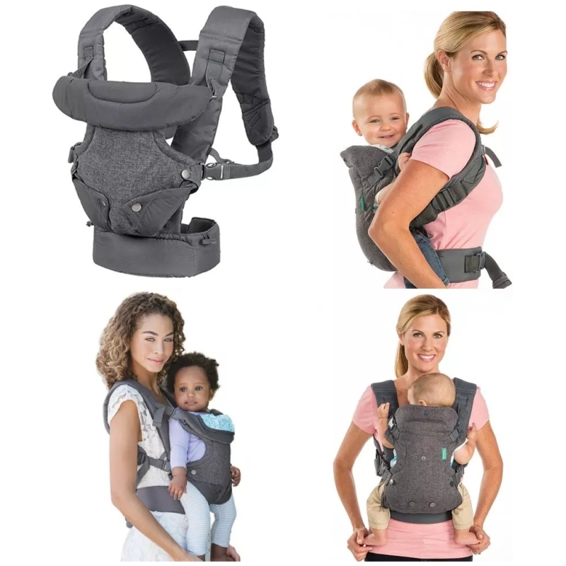 Mochila porta bebés 4 en 1 flip infantino