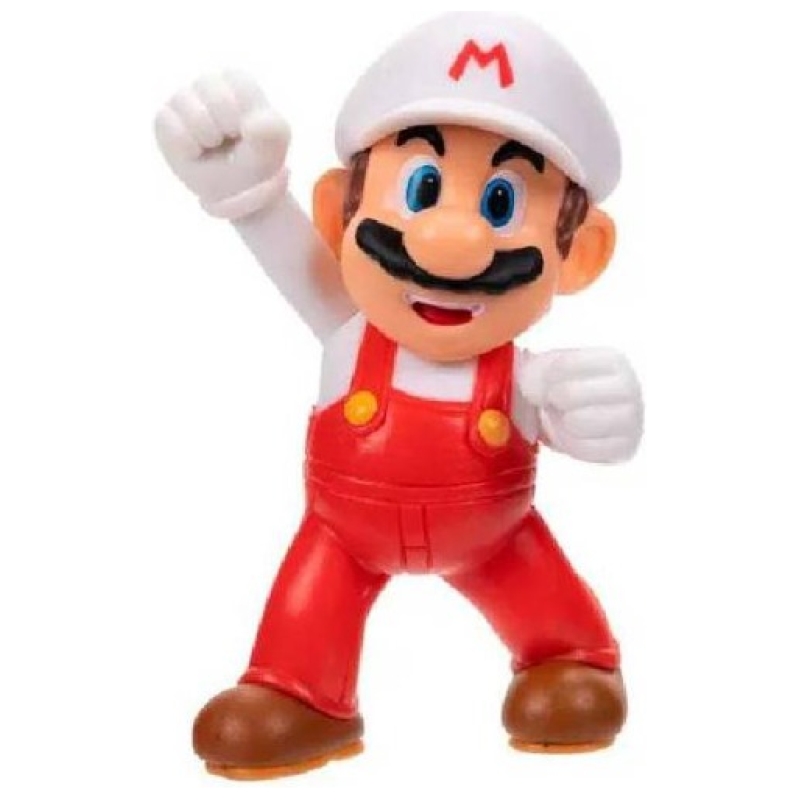 Mini figura articulada mario de fuego