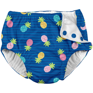 Pañal de agua reutilizable iplay piña azul