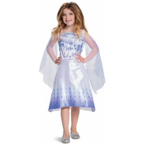 Disfraz básico elsa frozen - talla 3-4