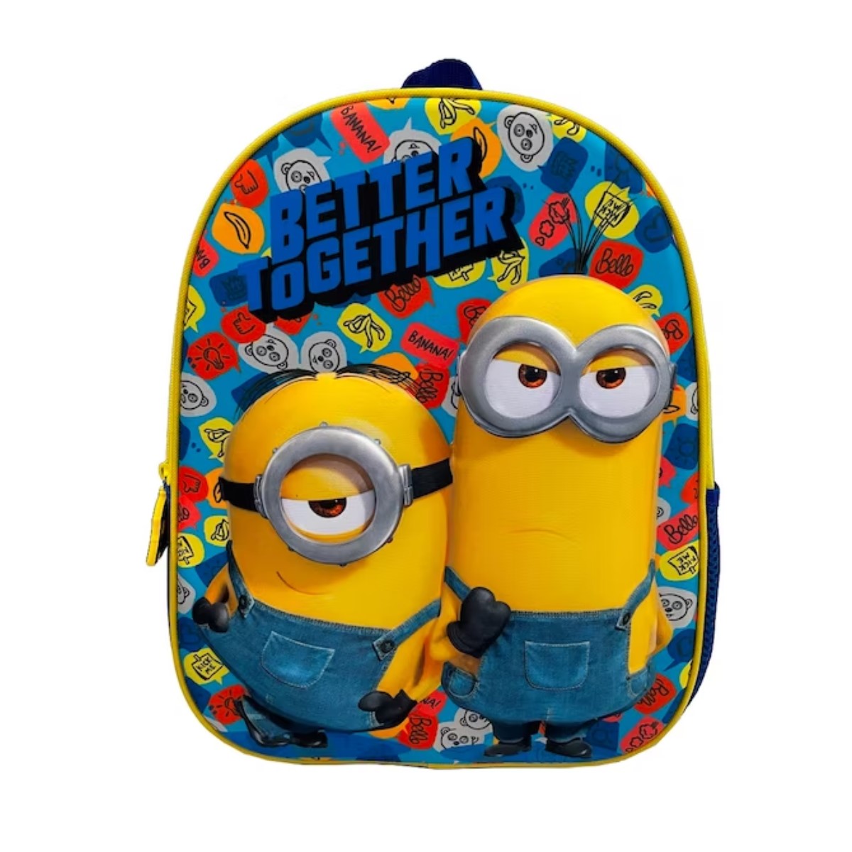 cráneo Premedicación Sombra Mochila Infantil 3D Minions - Bebeclick