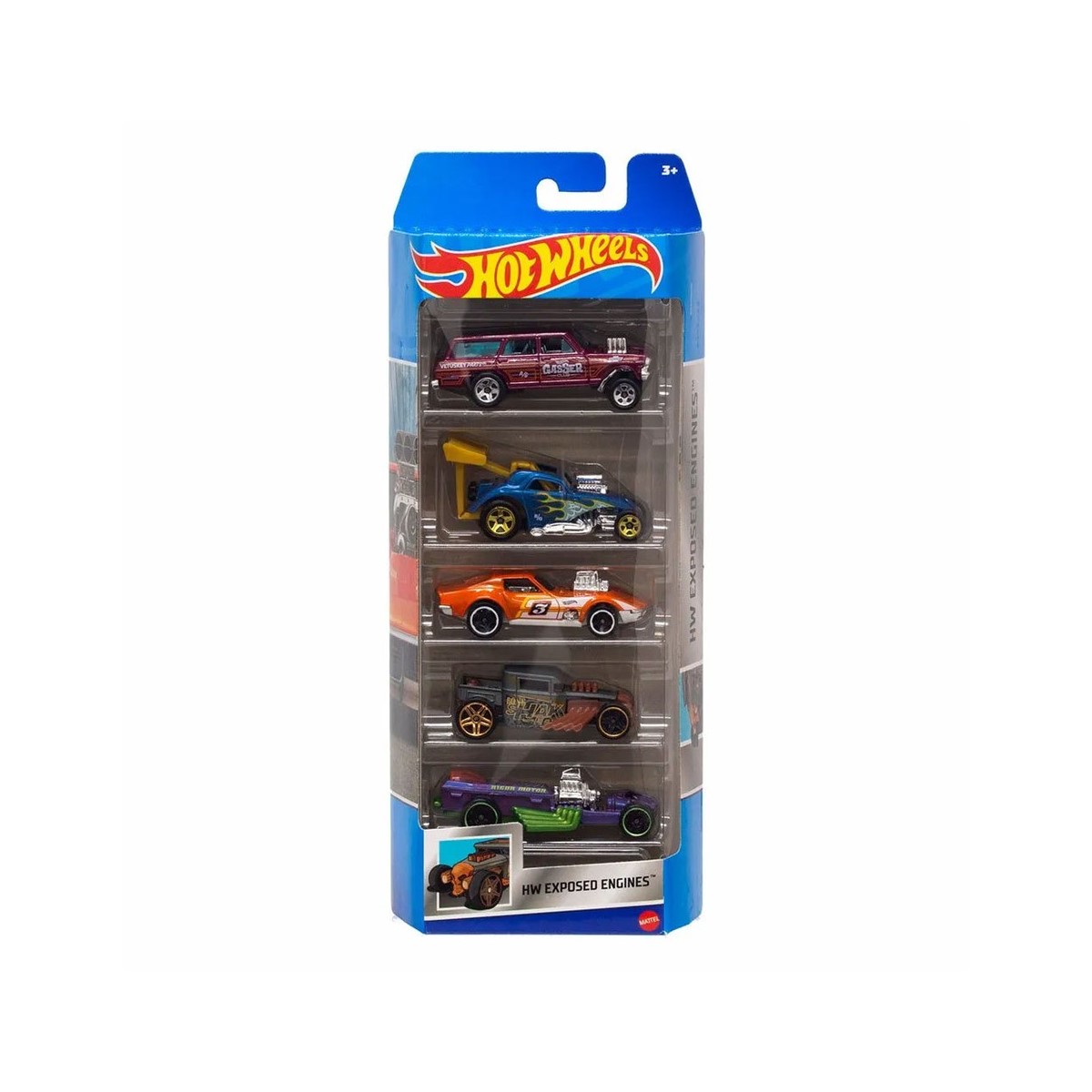 Juguete Pack De 5 Autos Hot Wheels Surtidos - Bebeclick