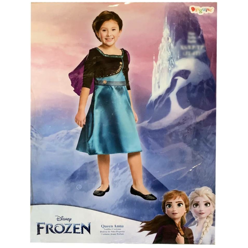 Disfraz básico elsa frozen - talla 3-4