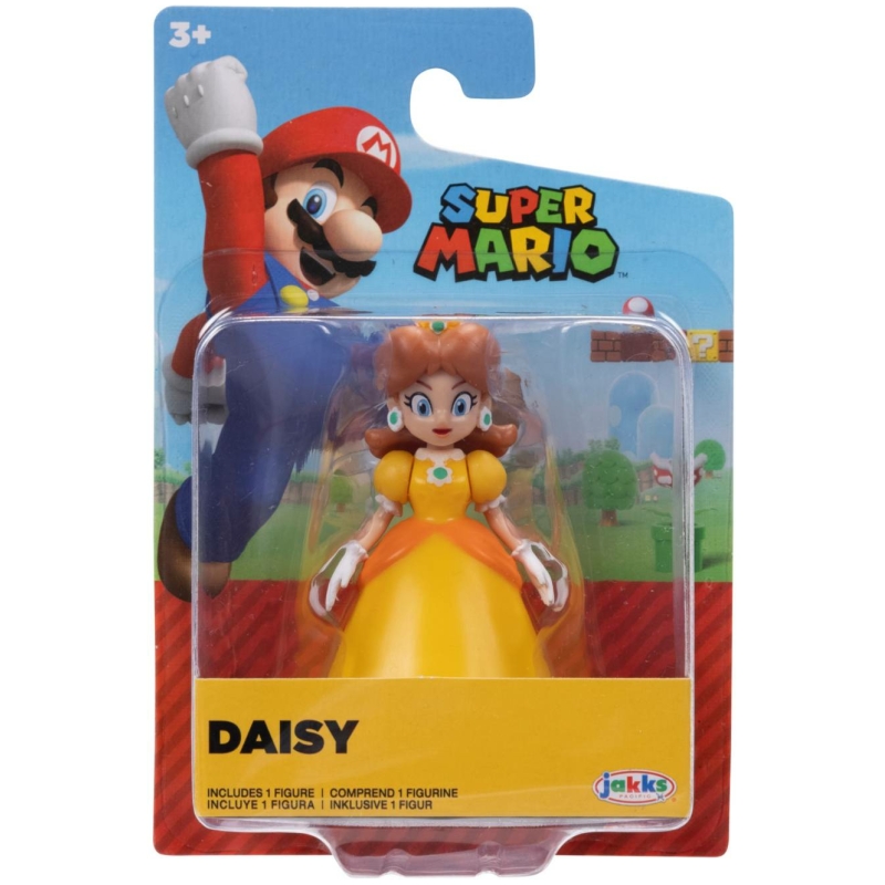 Mini figura articulada daisy - super mario