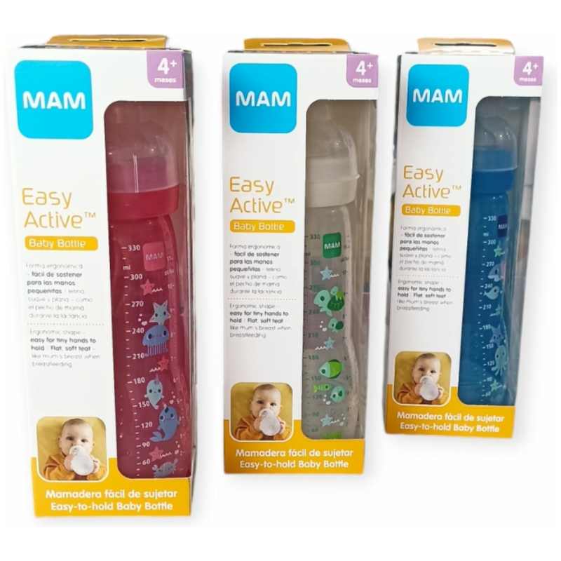 Mamadera easy active 330 ml paradise island mam
