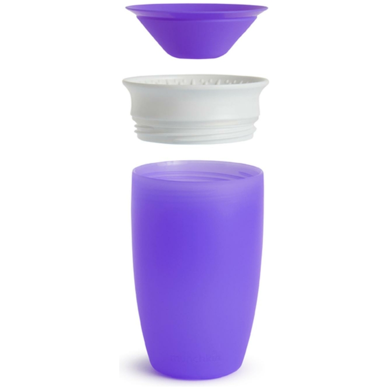 Vaso antiderrame miracle 360° sippy 296 ml munchkin