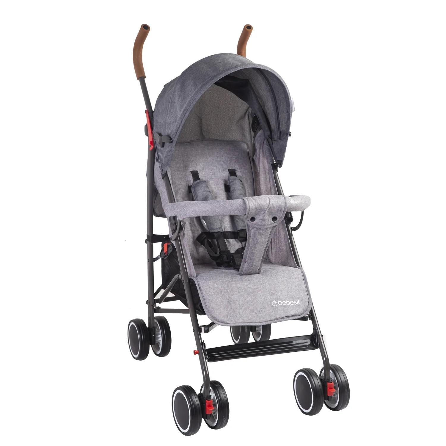 Coche Para Bebe Marca Bebesit Paseador Click Negro