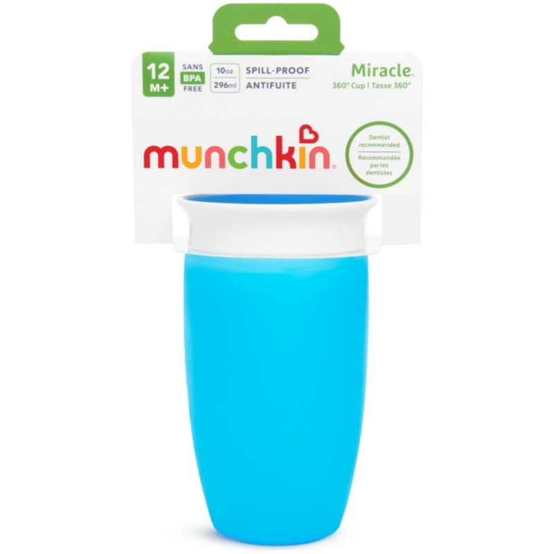 Vaso antiderrame miracle 360° sippy 296 ml munchkin