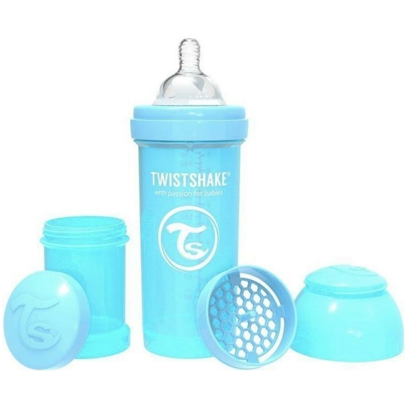 Mamadera anti -cólicos twistshake 260 ml