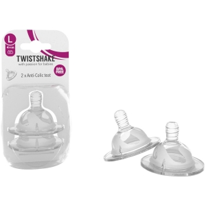 Pack tetinas twistshake anti-cólicos talla l