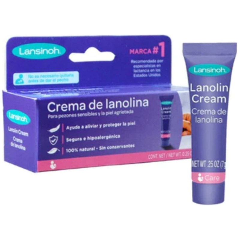 Crema lanolina hpa 7 gr lactancia