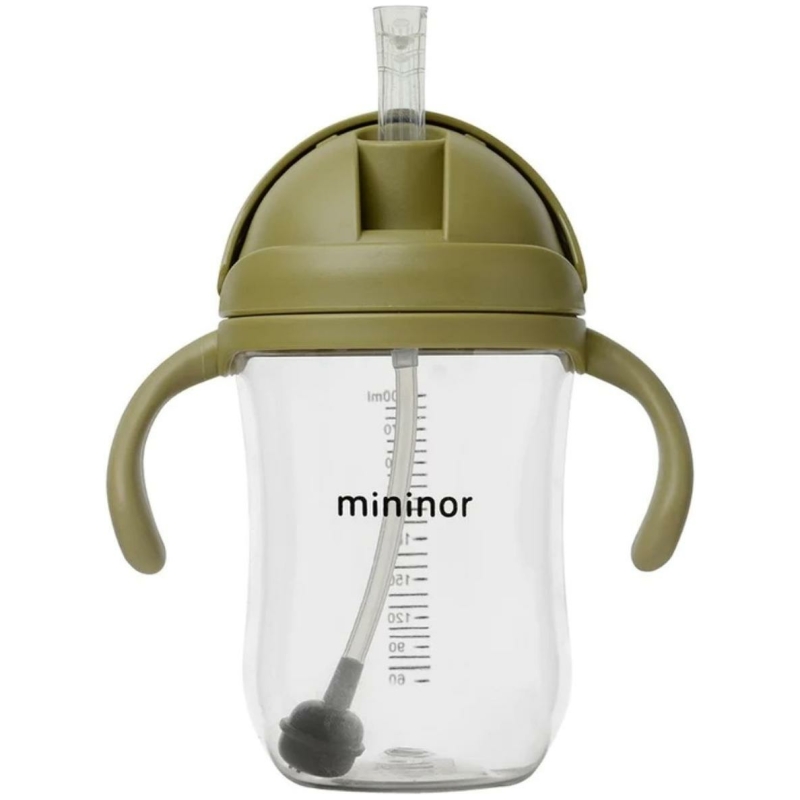 Vaso con bombilla mininor 330 ml