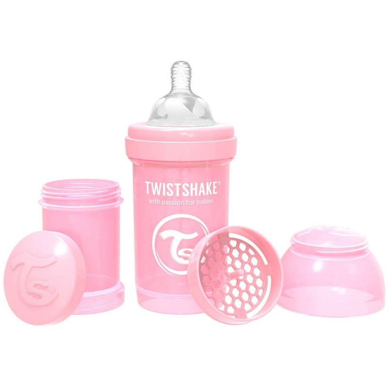 Mamadera anti -cólicos twistshake 180 ml