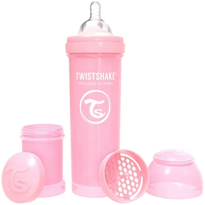 Mamadera anti -cólicos twistshake 330 ml