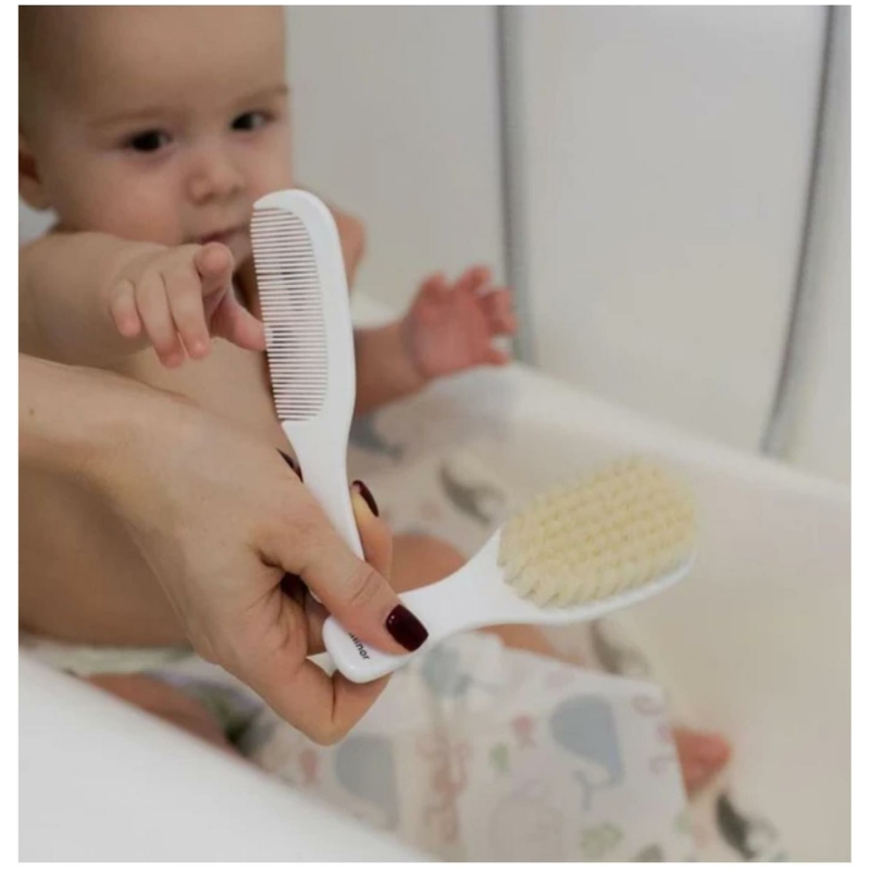 Peine + cepillo para bebés mininor