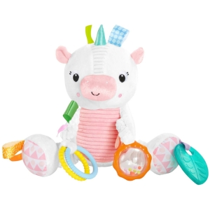 Peluche de actividades unicornio