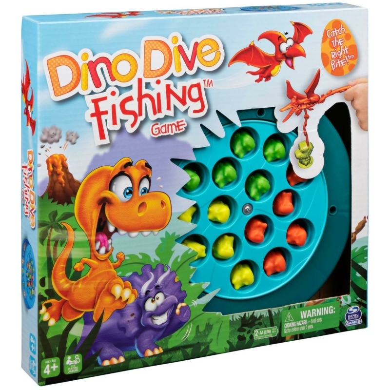 Juego pesca milagrosa dinosaurios