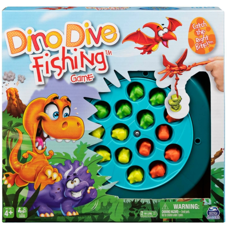 Juego pesca milagrosa dinosaurios