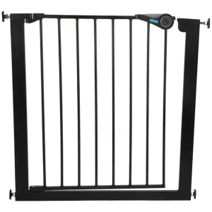 Baranda de seguridad safety gate + 2 extensiones negra