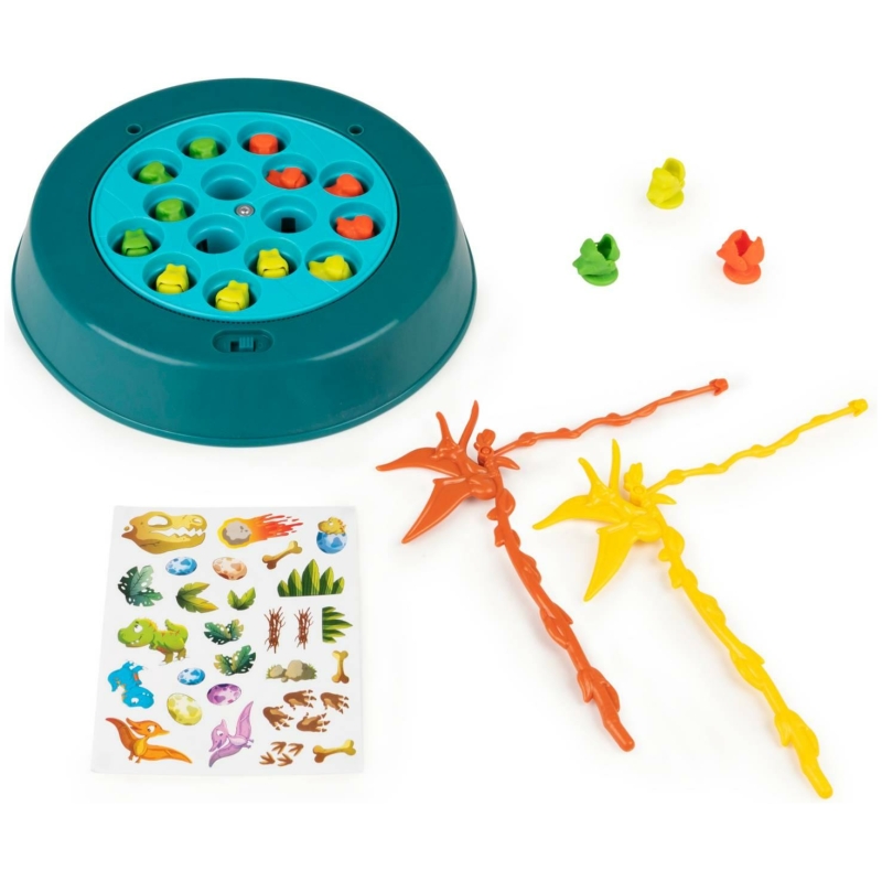 Juego pesca milagrosa dinosaurios