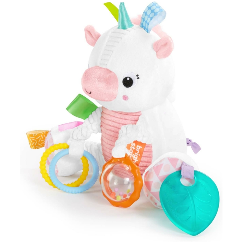 Peluche de actividades unicornio