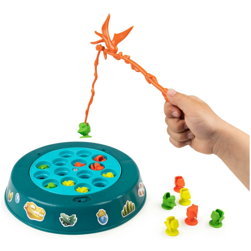 Juego pesca milagrosa dinosaurios