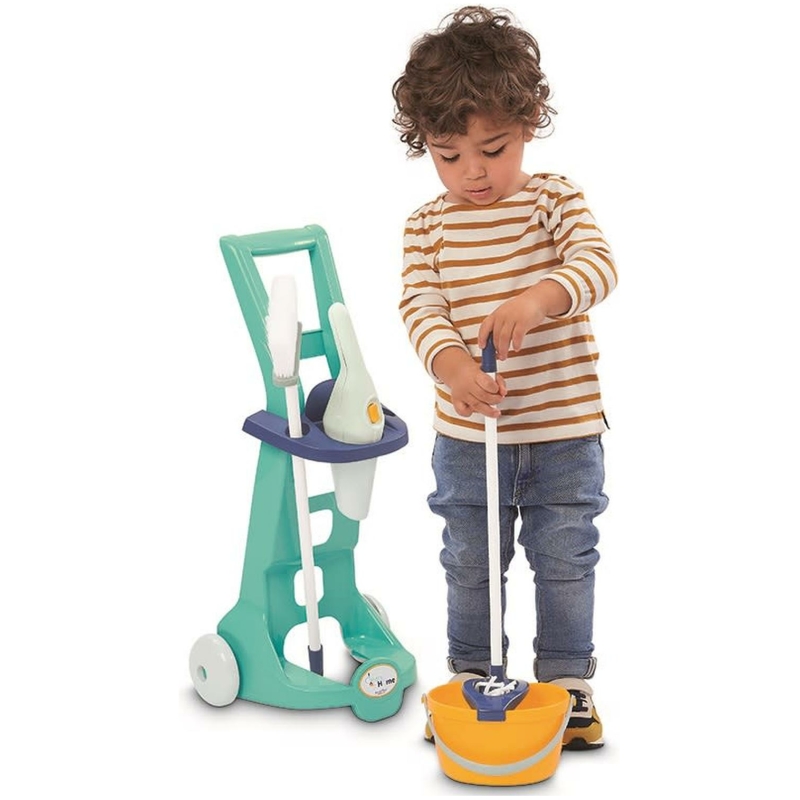 Carrito de limpieza clean home 8 pcs.
