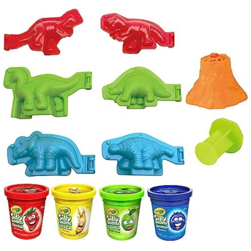 Set de masas dinosaurios crayola