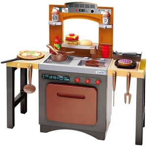Cocina y pizzería modular con accesorios