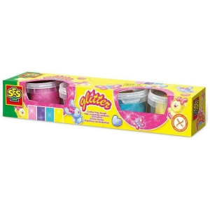 Set de plastilinas con glitter