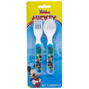 Set cubiertos infantil mickey