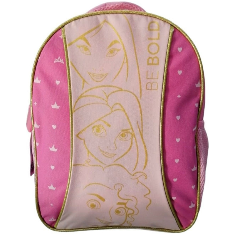 Mochila infantil princesas disney rosa